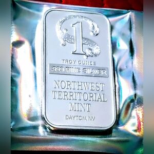 Northwest Territorial Mint 1 Troy Ounce Silver Bar
